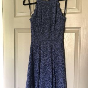 Dark blue dress